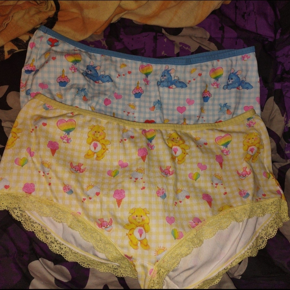 Ladies Plus Size Care Bear Underwear